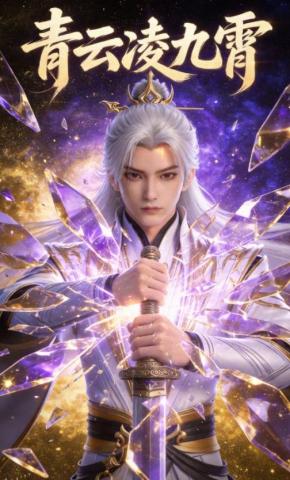 短剧《青云凌九霄》海报