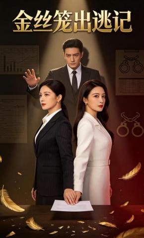 短剧《金丝笼出逃记》海报