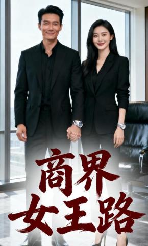 短剧《商界女王路》海报