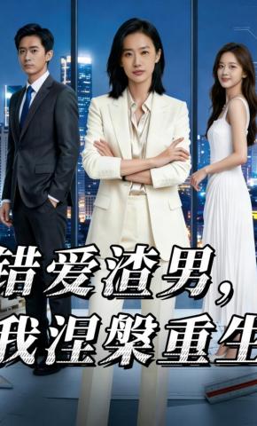 短剧《错爱渣男，我涅槃重生》海报