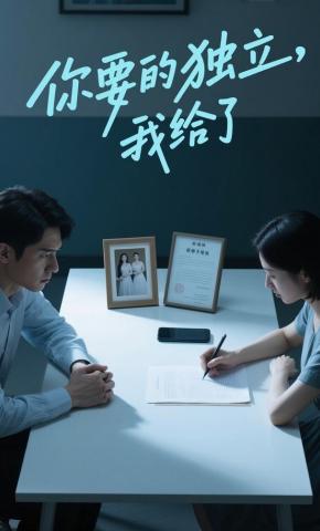 短剧《你要的独立，我给了》海报