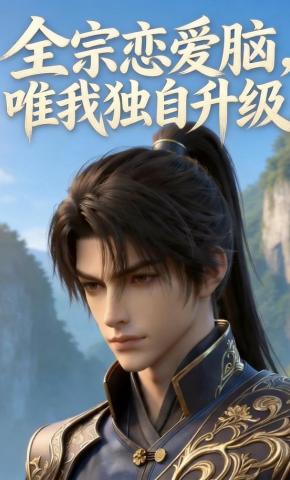 短剧《全宗恋爱脑，唯我独自升级》海报