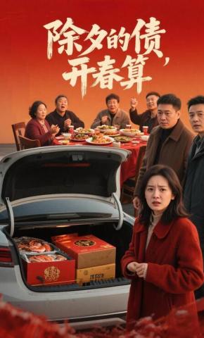 短剧《除夕的债，开春算》海报