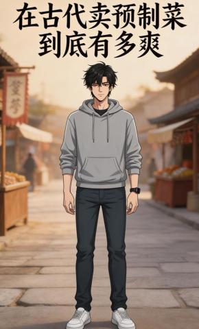 短剧《在古代卖预制菜到底有多爽》海报