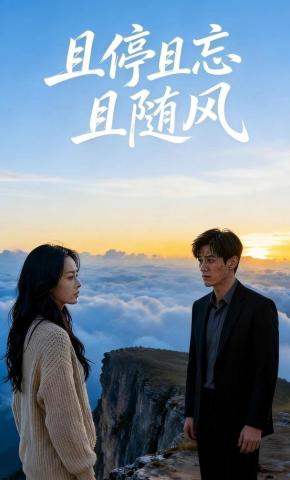 短剧《且停且忘且随风》海报