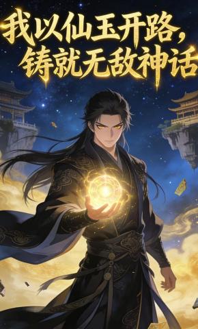 短剧《我以仙玉开路，铸就无敌神话》海报