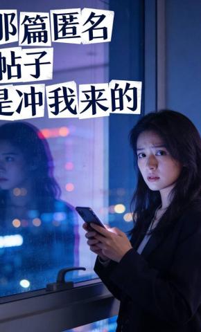 短剧《那篇匿名帖子是冲我来的》海报