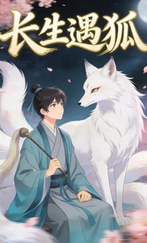 短剧《长生遇狐》海报