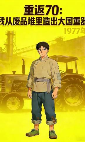 短剧《重返70：我从废品堆里造出大国重器》海报