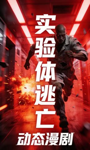 短剧《实验体逃亡》海报