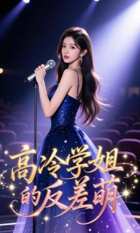 短剧《高冷学姐的反差萌》海报