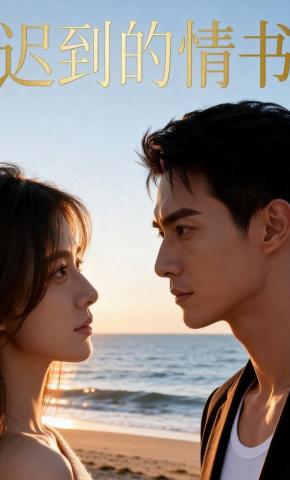 短剧《迟到的情书》海报