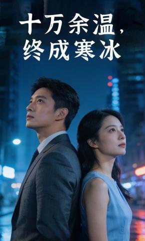短剧《十万余温，终成寒冰》海报