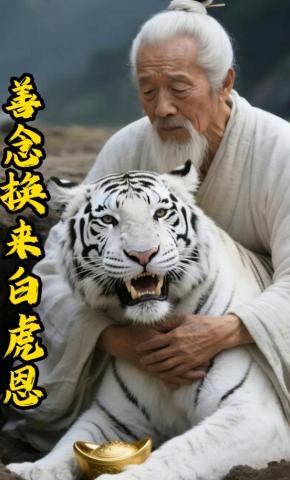 短剧《善念换来白虎恩》海报