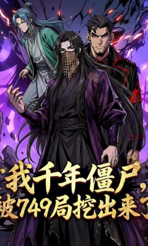 短剧《我千年僵尸，被749挖出来了》海报