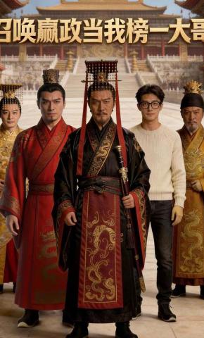 短剧《召唤嬴政当我榜一大哥》海报