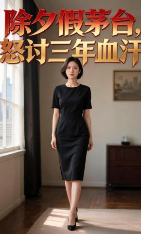 短剧《除夕假茅台，怒讨三年血汗》海报