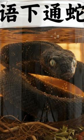 短剧《语下通蛇第二季》海报