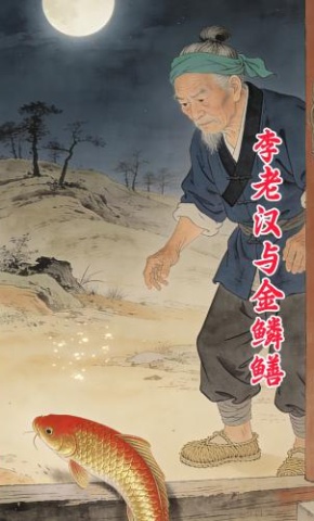 短剧《李老汉与金鳞鳝》海报