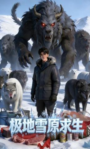 短剧《极地雪原求生》海报