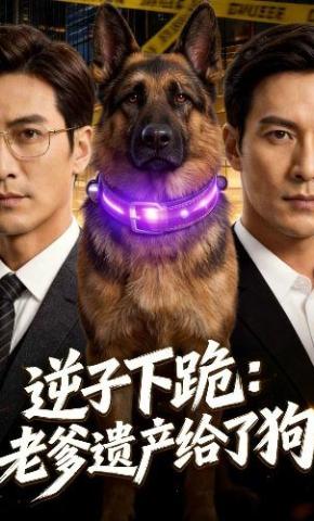 短剧《逆子下跪：老爹遗产给了狗》海报