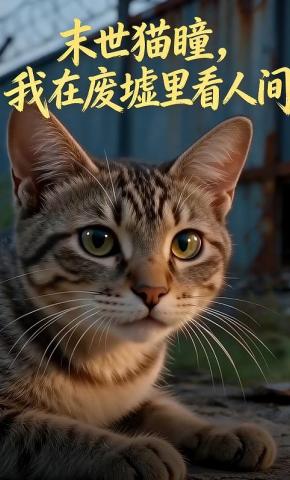 短剧《末世猫瞳：我在废墟里看人间》海报