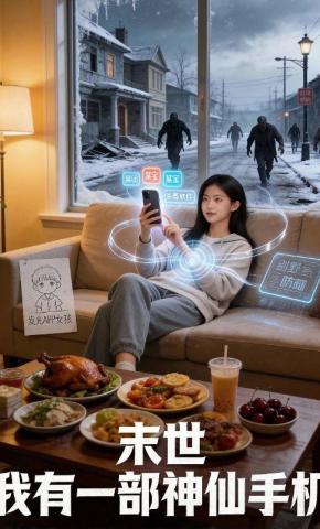 短剧《末世，我有一部神仙手机》海报