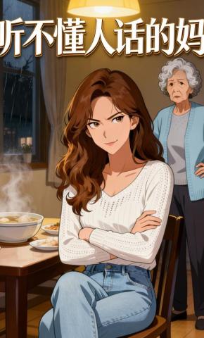 短剧《听不懂人话的妈》海报