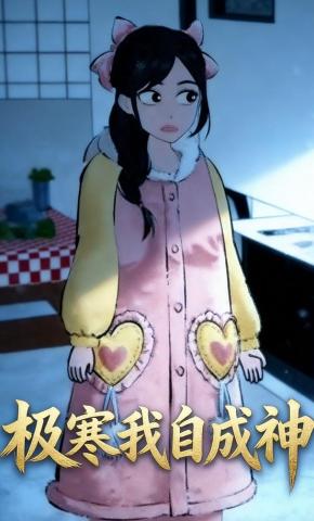 短剧《极寒我自成神》海报