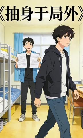 短剧《抽身于局外》海报