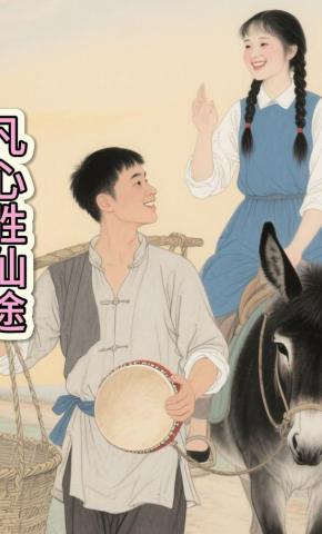 短剧《凡心胜仙途》海报