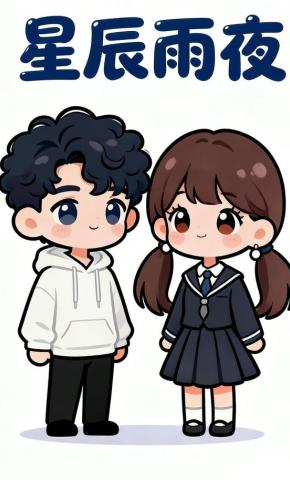 短剧《星辰雨夜》海报