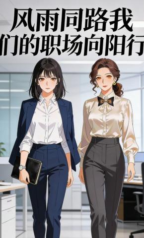 短剧《风雨同路我们的职场向阳行》海报