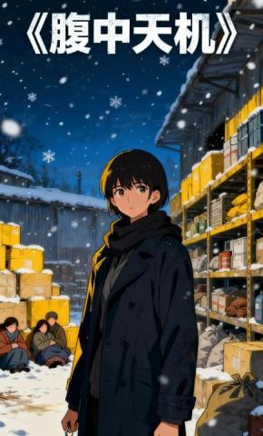 短剧《腹中天机》海报