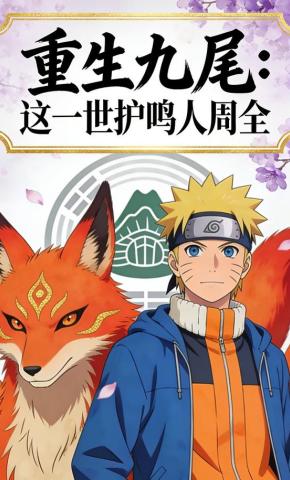 短剧《重生九尾：这一世护鸣人周全》海报