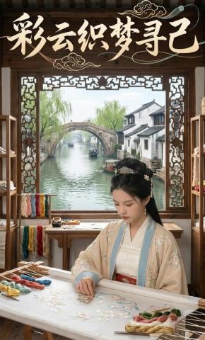 短剧《彩云织梦寻己》海报