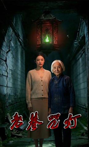 短剧《老巷咒灯》海报