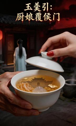 短剧《玉羹引：厨娘覆侯门》海报