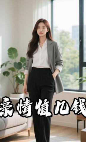 短剧《亲情值几钱》海报