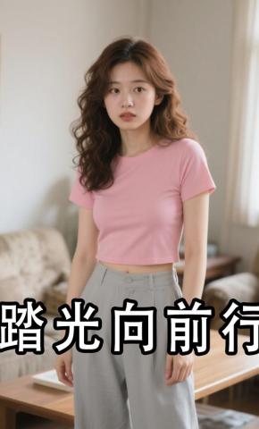 短剧《踏光向前行》海报