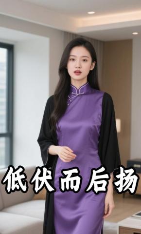 短剧《低伏而后扬》海报