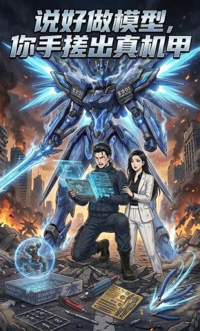 短剧《说好做模型，你手搓出真机甲》海报
