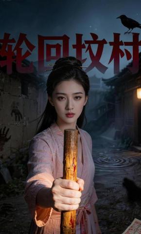 短剧《轮回坟村》海报