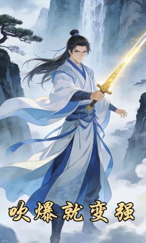 短剧《吹爆就变强》海报