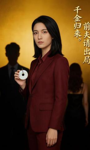 短剧《千金归来：前夫请出局》海报