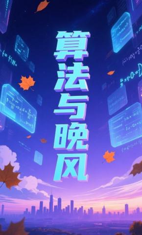 短剧《算法与晚风》海报