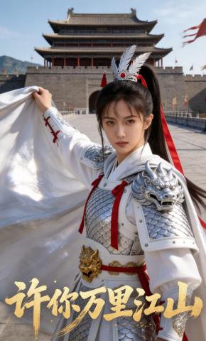 短剧《许你万里江山》海报