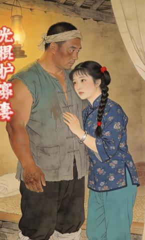 短剧《光棍护寡妻》海报