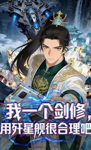 短剧《我一个剑修，用歼星舰很合理吧》海报