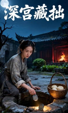 短剧《深宫藏拙》海报